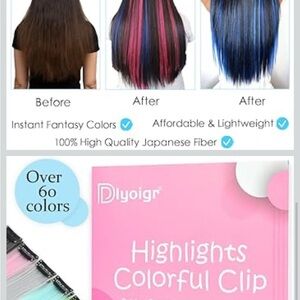 Highlights Colorful Clip-In Hair Extensions
